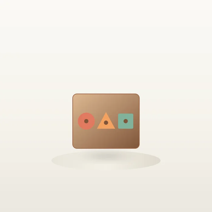 Montessori Wooden Puzzle Set