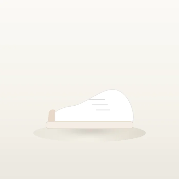 Minimal White Leather Sneaker